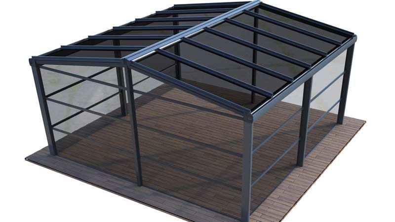 veranda sistemleri, açılır cam tavan, veranda cam tavan